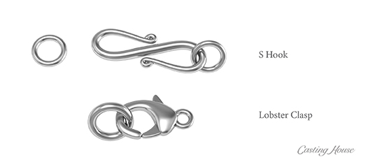 clasp designs lobster and s hook styles 